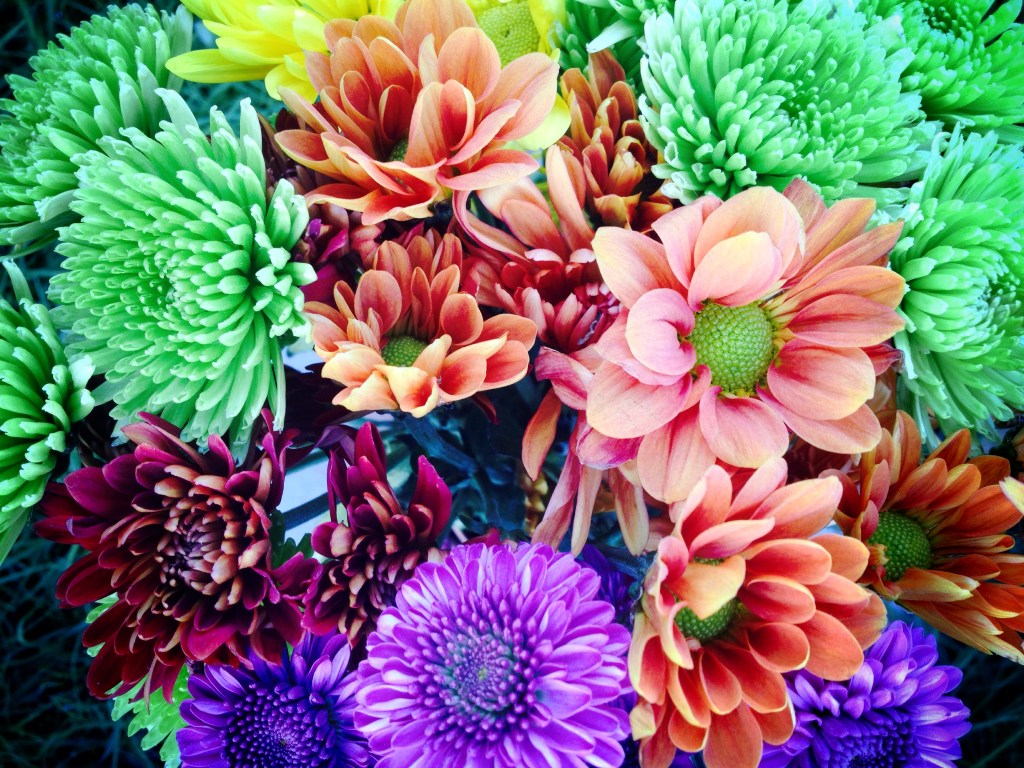 ...flowers for my dad...